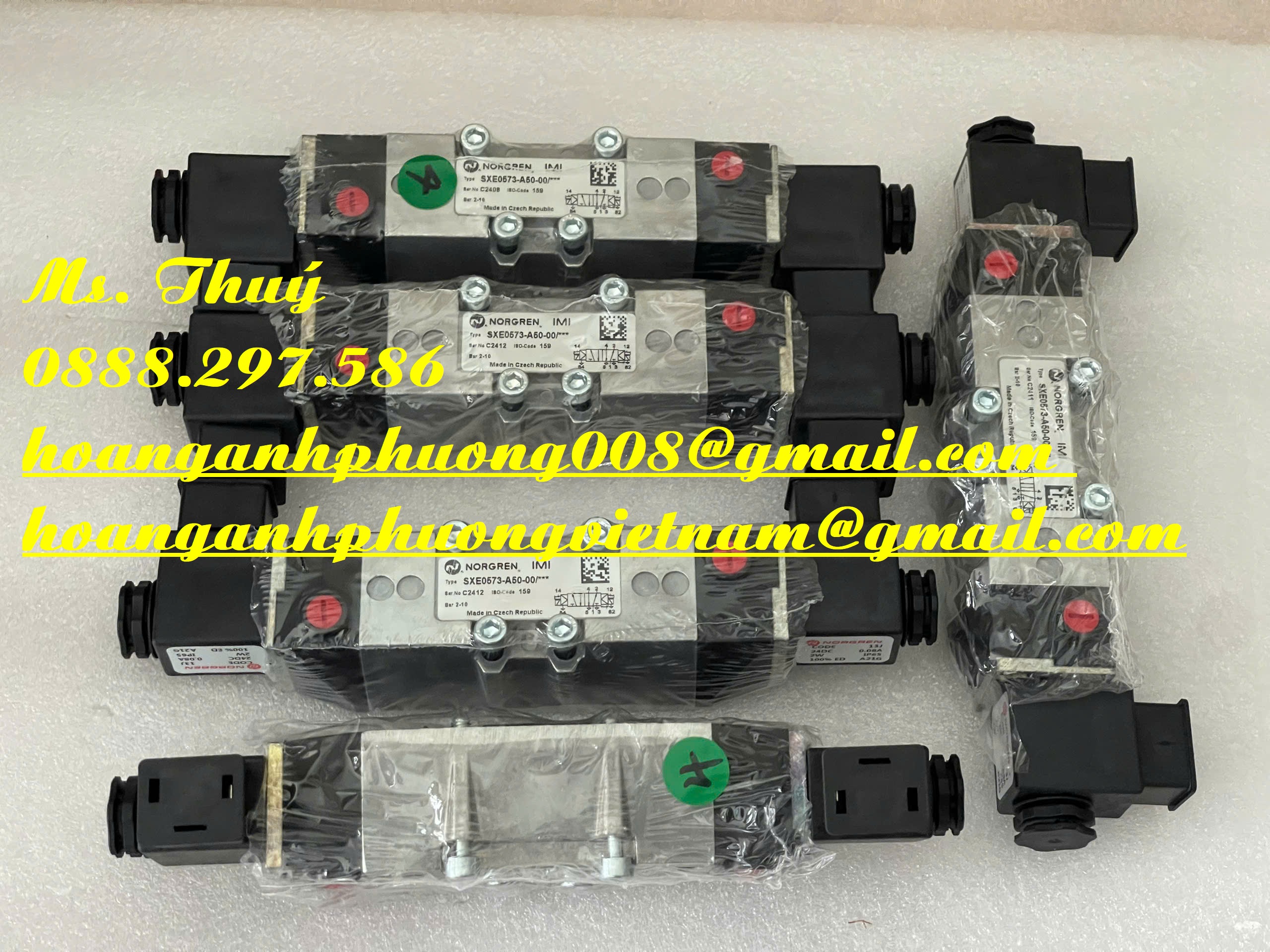 Norgren Solenoid Valves -  SXE0573-A50-00/** - Hàng chuẩn nhập khẩu
